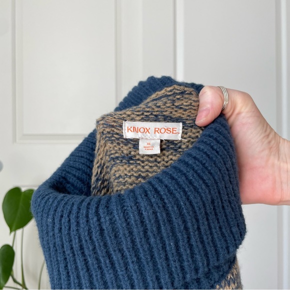 Urban Outfitters Striped Sweater Shirt Wide Sleeves Chunky Knit Long Sleeve - Picture 16 of 16